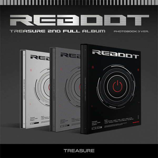 TREASURE - 2ND FULL ALBUM [REBOOT] PHOTOBOOK VER. (随机版本)无灰色 买5送一