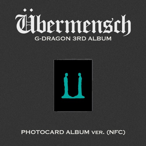 G-DRAGON - 3RD ALBUM [Übermensch] (PHOTOCARD ALBUM ver. (NFC)