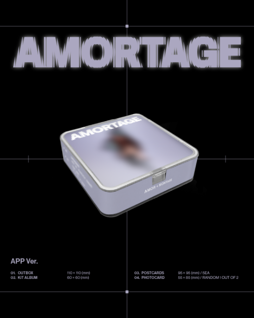 JISOO  - JISOO Mini Album [AMORTAGE] APP Ver