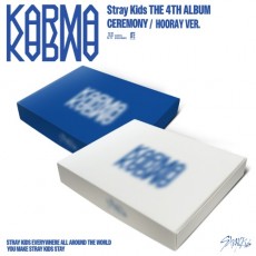 Stray Kids 正规4  ‘KARMA’ (CEREMONY VER., HOORAY VER.) 随机发放