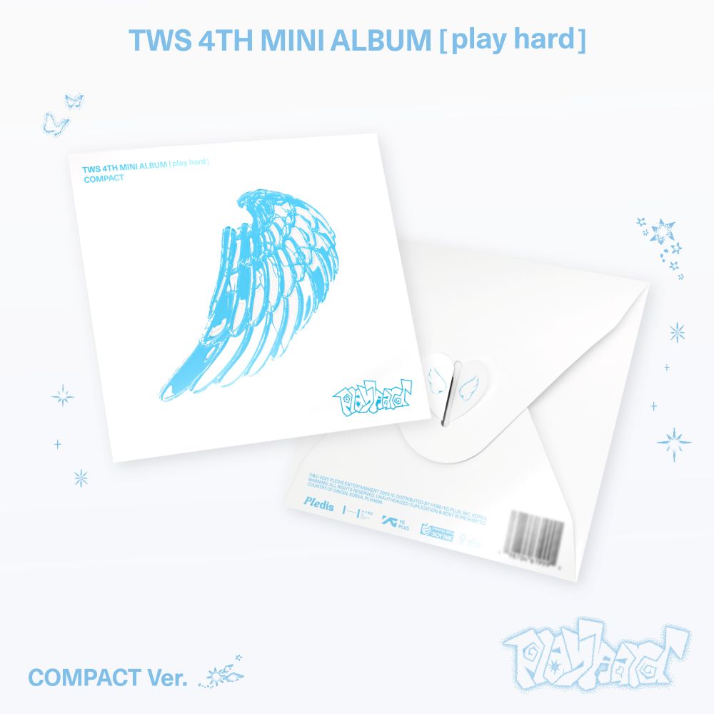TWS - 4th Mini Album ‘play hard’ (COMPACT Ver.) (7types Random Ver.) 随机发放